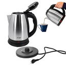 Chaleira Jarra Elétrica Inox Prateada 1.8litros ( 110 V / 220 )