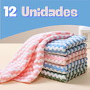 (Compre 4 Ganhe 2 )  Panos Mágicos® - Microfibra Macia para Limpeza Perfeita Premium 2024 - Frete Grátis