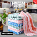 (Compre 4 Ganhe 2 )  Panos Mágicos® - Microfibra Macia para Limpeza Perfeita Premium 2024 - Frete Grátis