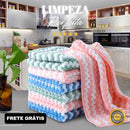 (Compre 4 Ganhe 2 )  Panos Mágicos® - Microfibra Macia para Limpeza Perfeita Premium 2024 - Frete Grátis