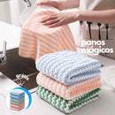 (Compre 4 Ganhe 2 )  Panos Mágicos® - Microfibra Macia para Limpeza Perfeita Premium 2024 - Frete Grátis